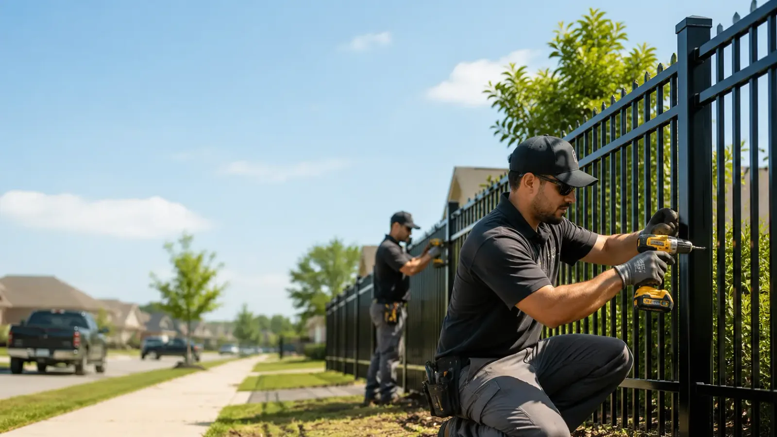 Metal Fence Installation in Ira, IA